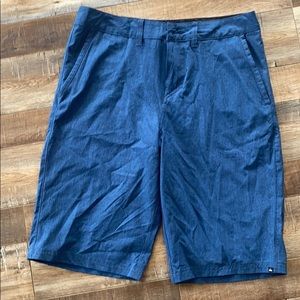 Men’s Blue Quicksilver Shorts size 30